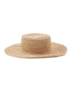 Athleta Womens Flat Crown Sun Hat Size One Size - Natural