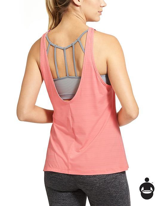 Athleta Womens Max Out Tank Size L - Coral Reef