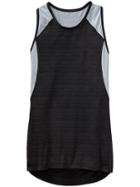 Athleta Womens Spinner Tank Size L - Black/cobblestone Grey