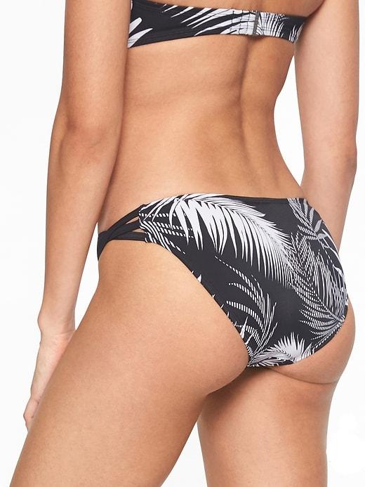 Athleta Womens Sandy Beach Cross Strap Bottom Black Size Xxs