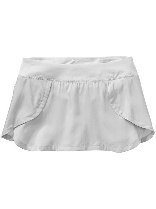 Athleta Womens Flutter Skort Size Xl - Silver Shimmer