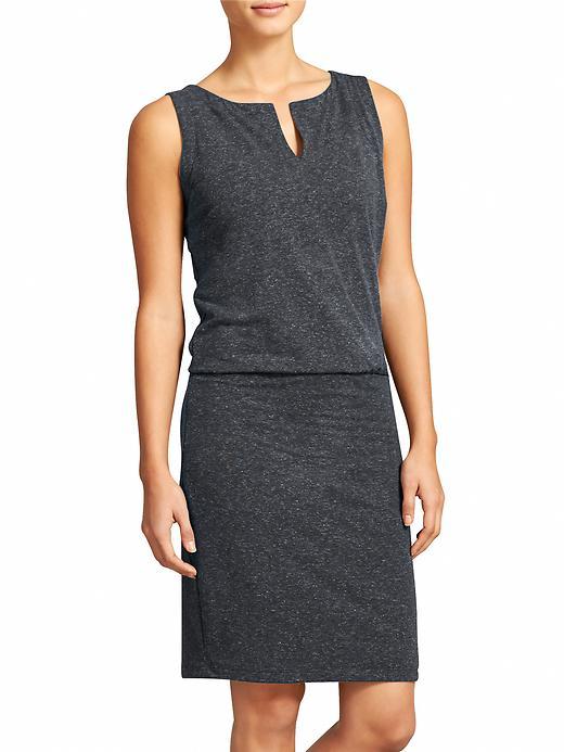 Athleta Womens Vida Dress Size L - Charcoal Heather