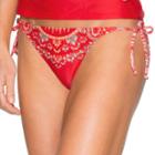 Athleta Martina String Bottom - Saffron Red