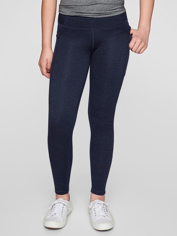 Athleta Girl Zippier Herringbone Tight