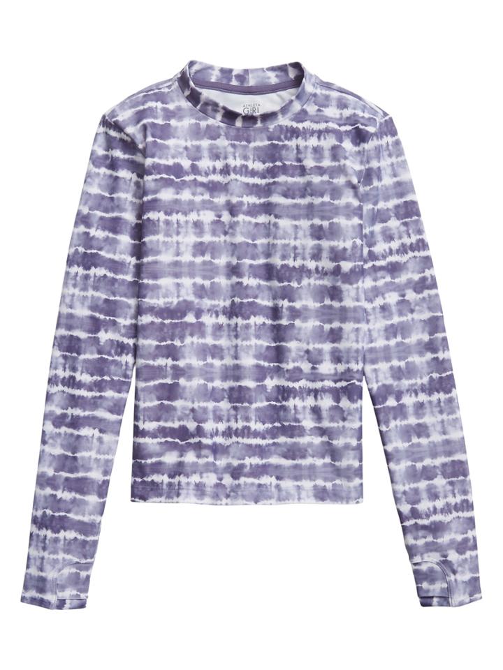 Athleta Girl Tropics Tie Dye Rashguard