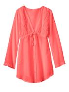 Athleta Womens Daydream Cover Up Size L - Ember Orange