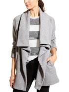 Athleta Womens Star Valley Fleece Wrap Size L - Light Grey Heather