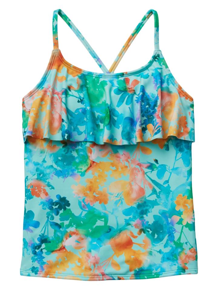 Lumen Floral Tankini Top