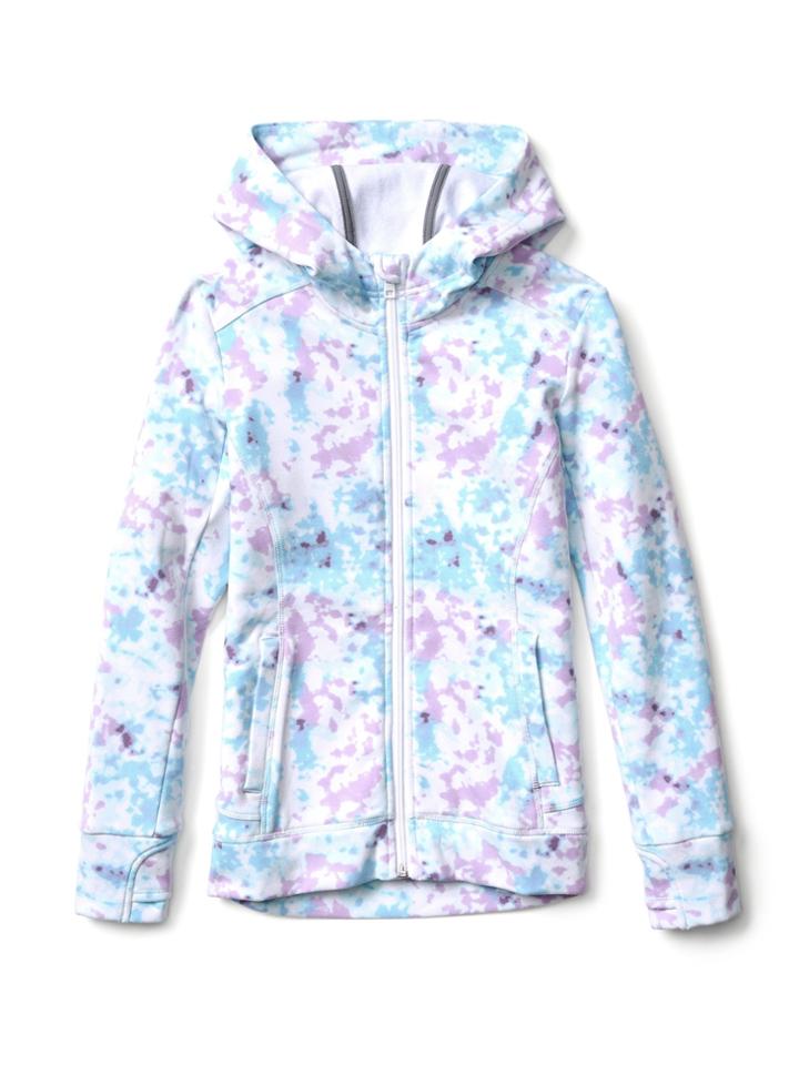 Athleta Girl Printed Warm Up Hoodie