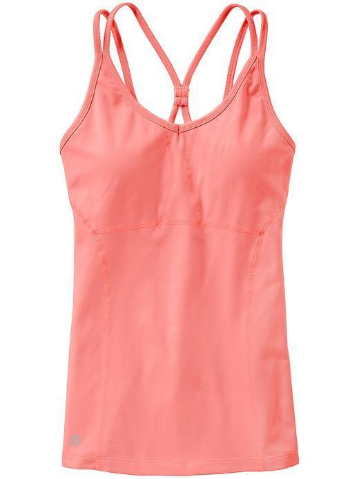 Athleta Womens Empowerment Tank Size Xl Tall - Light Coral Sizzle