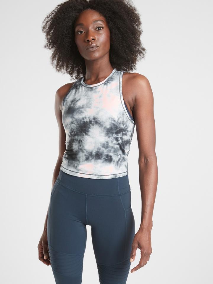 Shanti Crop Ice Dye Tank