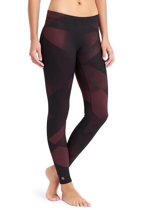 Athleta Womens Sonar Tight Magnetic Size M Tall - Chianti