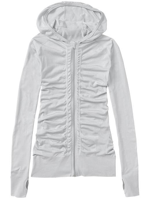 Athleta Womens Glow Jacket Size Xs - Silver Shimmer