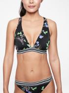 Gold Coast Floral Bikini Top