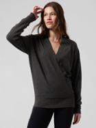 Purana V-neck Wrap Sweatshirt