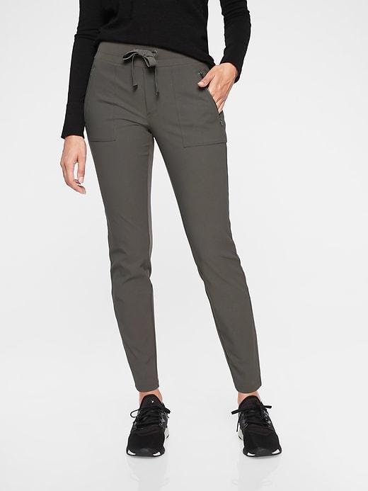 Athleta Womens Headlands Hybrid Pant Arbor Olive Size 6