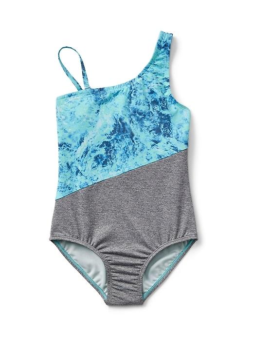Heather One Shoulder One Piece