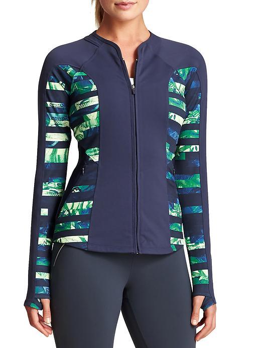Athleta Womens Full Tilt Jacket Size Xl - Dress Blue