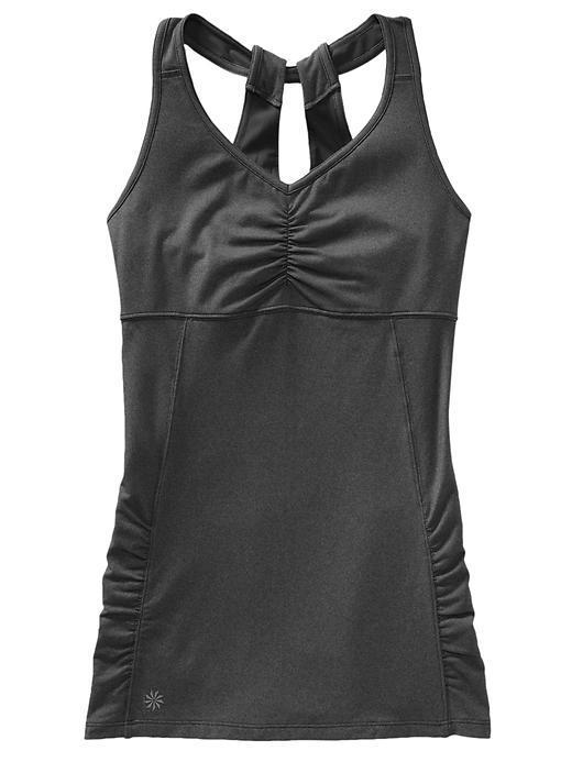 Athleta Womens Tree Of Life Tunic Size Xl - Black Heather