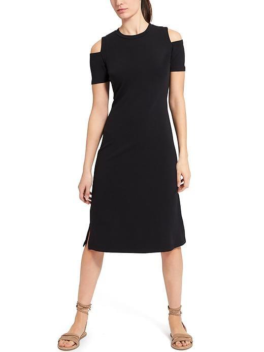 Athleta Womens Passport Dress Size L - Black