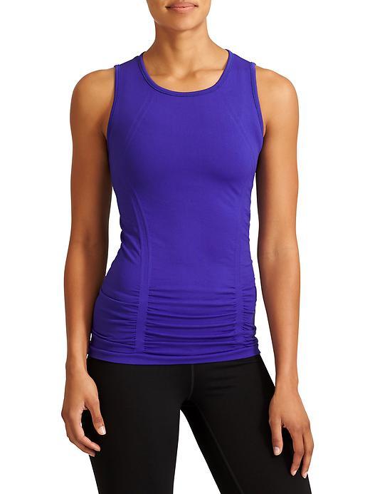 Athleta Womens Fastest Track Muscle Tank Size L - Vibrant Cobalt