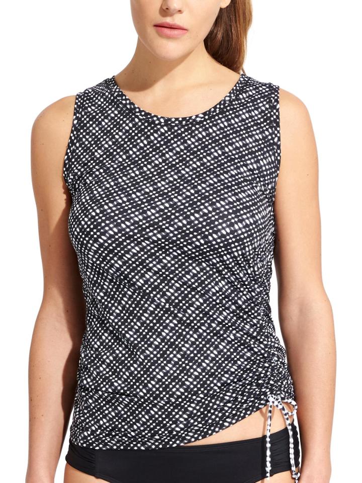 Vichy Side Scrunch Rashguard