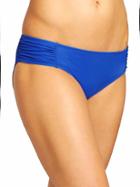 Athleta Womens Shirred Bottom Size M - Caspian Blue