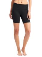 Athleta Womens High Rise Chaturanga 7&quot; Short Size L - Black
