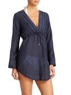 Athleta Womens Daydream Cover Up Size L - Dress Blue