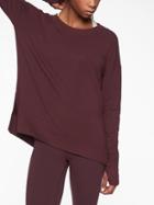 Athleta Womens Coaster Luxe Sweatshirt Auberge Size 1x
