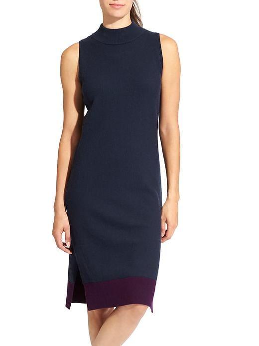 Athleta Womens Winterlude Dress Size M - Navy