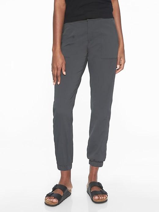 Athleta Womens Trekkie Jogger 2.0 Flint Grey Size 6