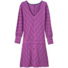 Athleta Sparklelust Stripe Dress - Light Sparkling Purple