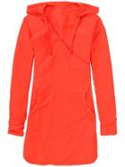 Athleta Womens Wick-it Wader Coverup Size Xxs - Coral Sizzle