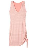 Athleta Womens Sweetwater Reversible Dress Size Xl Tall - Coral Sunset Heather