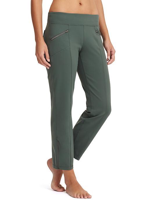 Athleta Womens Metro Ankle Pant Size L Tall - Jasper Green
