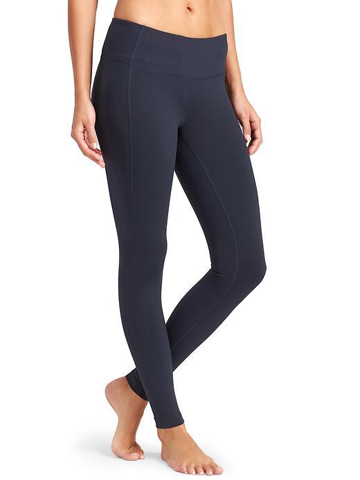 Athleta Womens Revelation Tight Size L Tall - Navy