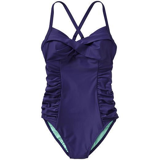 Athleta Twister One Piece - Amalfi Blue