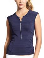 Athleta Womens Pacifica Upf Tank 3.0 Size L Tall - Dress Blue