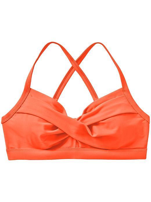 Athleta Womens Twister Bikini Size 32b/c - Ember Orange