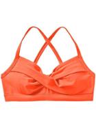 Athleta Womens Twister Bikini Size 32b/c - Ember Orange