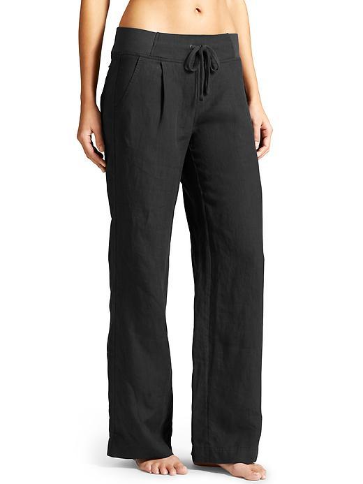 Athleta Womens Linen Reverie Pant Size 0 - Black