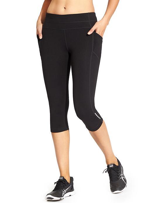 Athleta Womens Be Free Knicker Size S Tall - Black