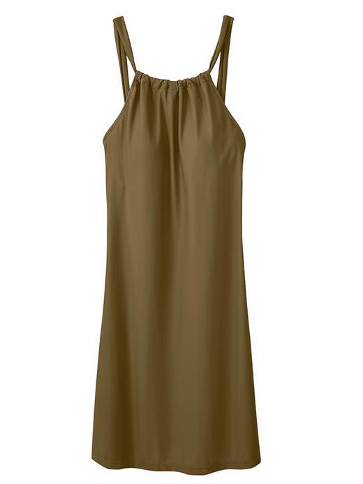 Athleta Womens Kokomo Dress Size M - Earth Green