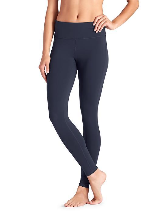 Athleta Womens High Rise Chaturanga Tight Size L Tall - Navy