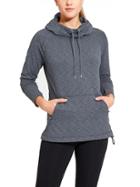 Athleta Womens In The Zone Sweatshirt Size L - Charcoal Heather