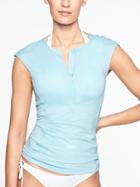 Athleta Womens Pacifica Wrap Front Tank Surf City Size Xxs