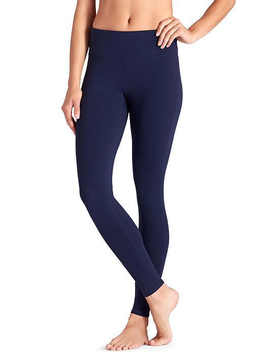 Athleta Womens High Rise Chaturanga Tight Size L Tall - Dress Blue
