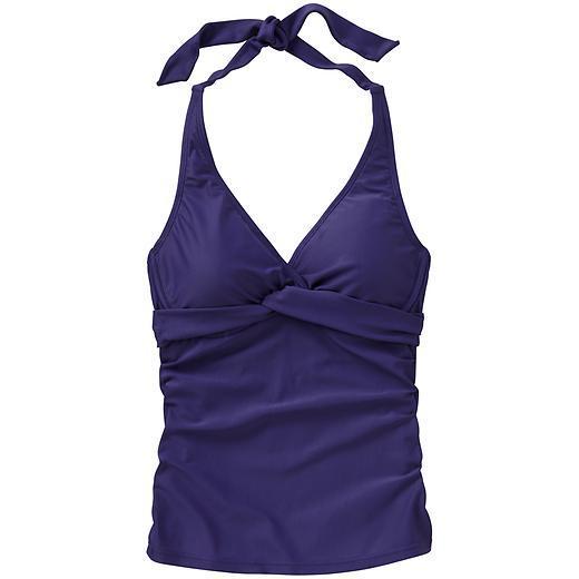 Athleta Tara Halter Tankini - Amalfi Blue