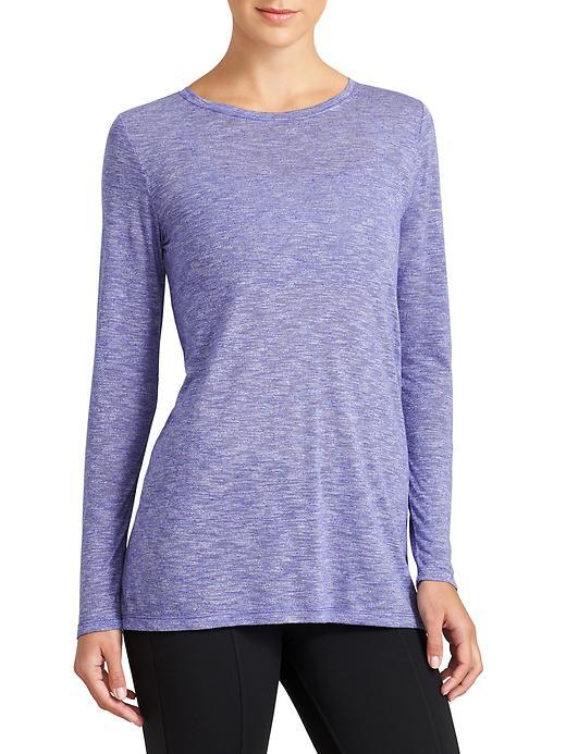 Athleta Womens Transcend Siro Top Size L Tall - Sapphire